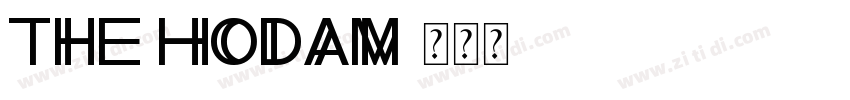 The Hodam字体转换 The Hodam字体转换